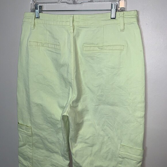 KanCan Signature 90s Straight Cargo Stretch Neon Pants Size 30 - Picture 10 of 16